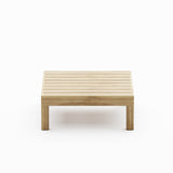 Oana Outdoor Teak 5 Seater Sectional Set with Coffee Table by Christopher Knight Home
