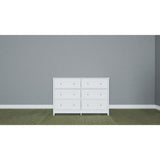 Oasis 6 Drawer Double Dresser