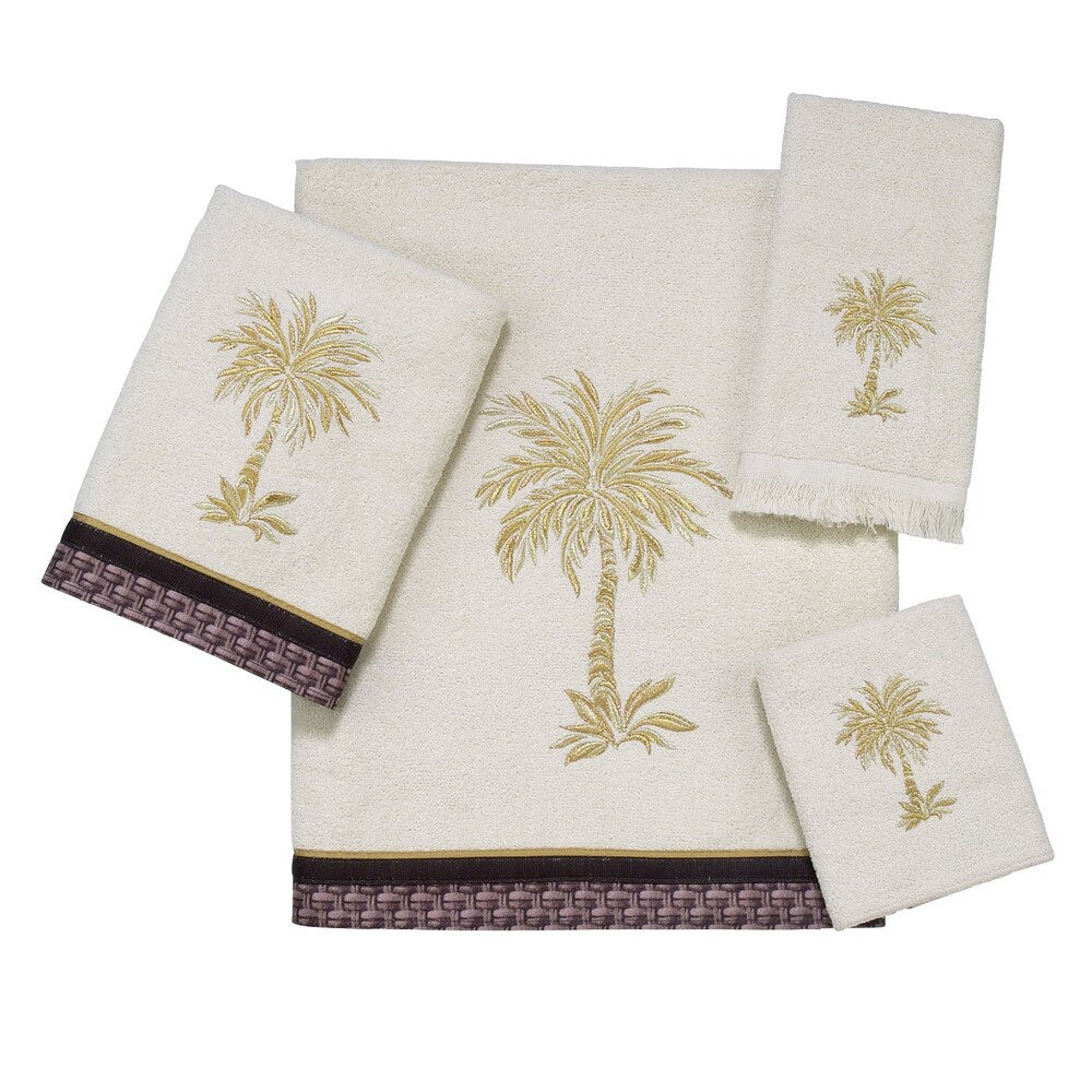 Avanti Oasis Palm 4-Piece Towel Set
