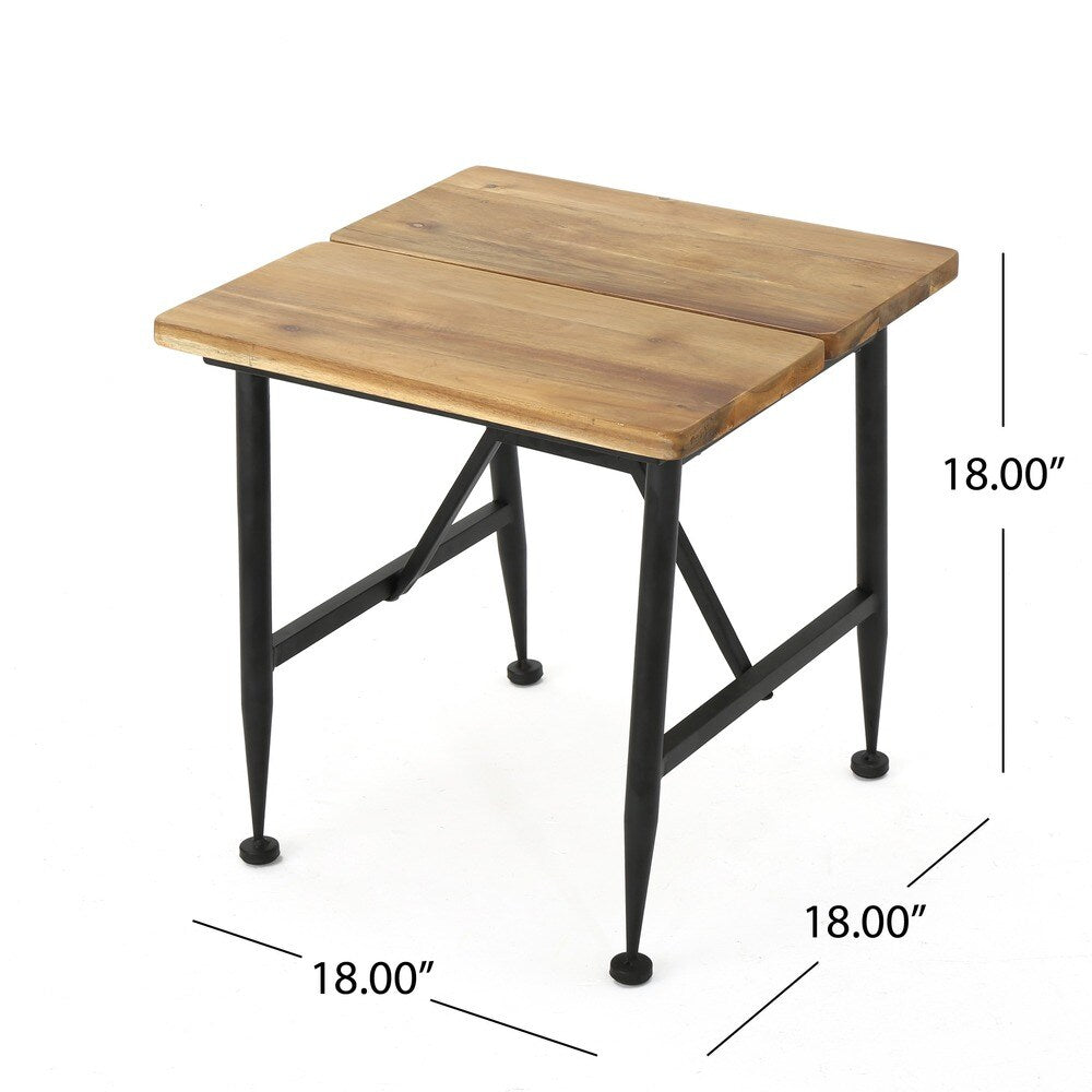 Ocala Acacia Wood End Table by Christopher Knight Home