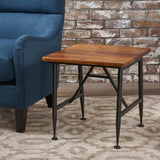 Ocala Acacia Wood End Table by Christopher Knight Home