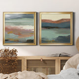 Ocean Bluffs-Premium Framed Canvas - Ready to Hang - Multi-Color