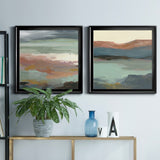 Ocean Bluffs-Premium Framed Canvas - Ready to Hang - Multi-Color