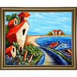 Ocean Village-OSCORT131864 Print 16"x20" by Oscar Ortiz