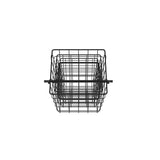 Oceanstar 3-Tier Metal Wire Storage Basket Stand with Removable Baskets – Black