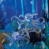 Octopus Family Skeleton Halloween Decorations, Halloween, Home Decor, Home Accents, 2 Pieces