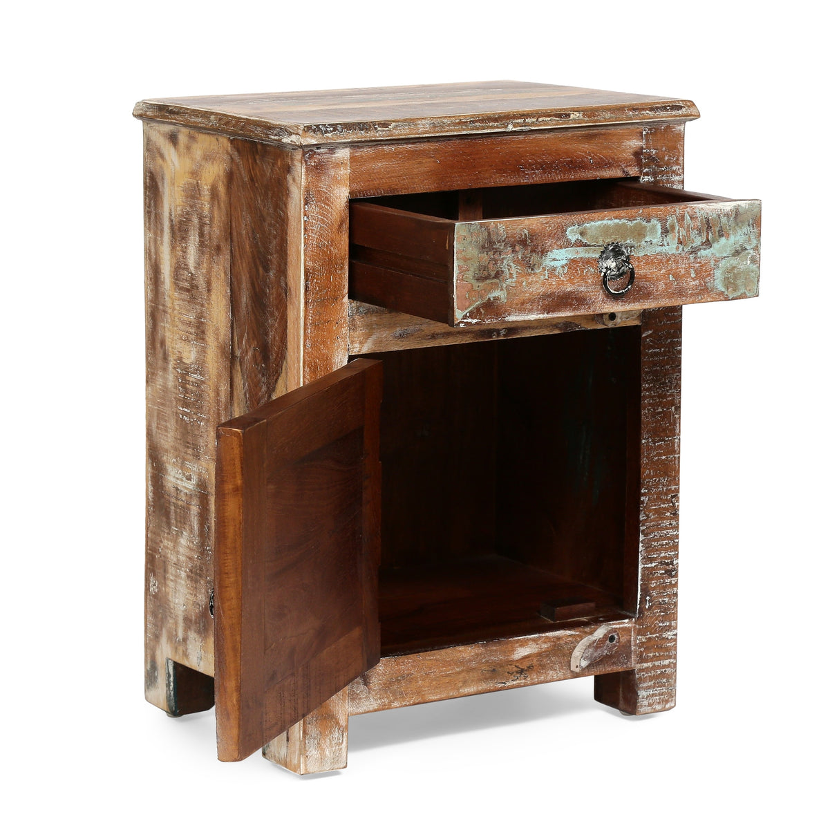 Offerman Indoor Wood Handcrafted Nightstand by Christopher Knight Home