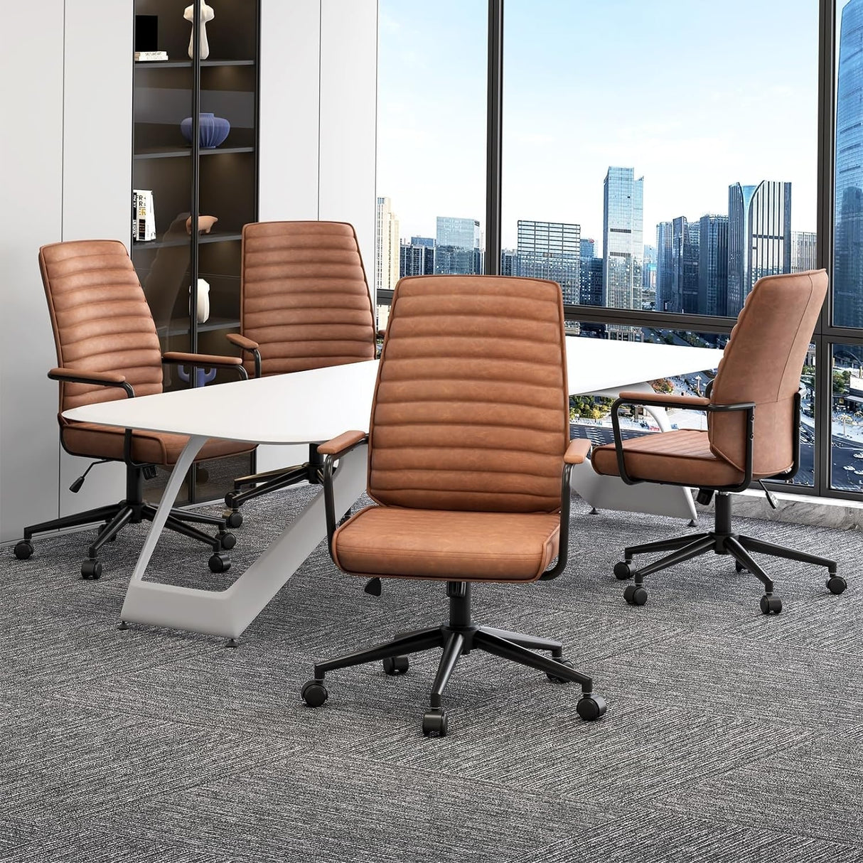 Office Chair Computer Desk Chair Mid-Century Home Office Chair