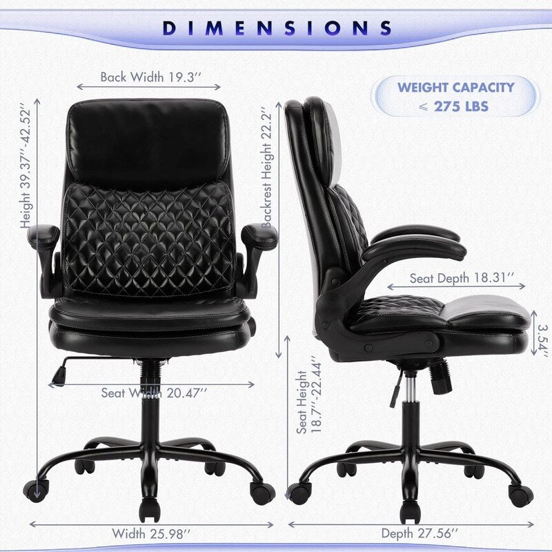 Office Chair Executive Computer Chair Black