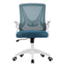 Office Chair Mid Back Ergonomic Adjustable Mesh Computer Desk Chair Executive Swivel Chair