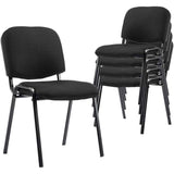 Office Chairs Armless 5 Pack Mesh Reception Desk Chairs