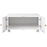 Office Copier File Cabinet, Mobile Lateral Filing Cabinet with 2 Door, Rolling File Cabinet, Printer Stand