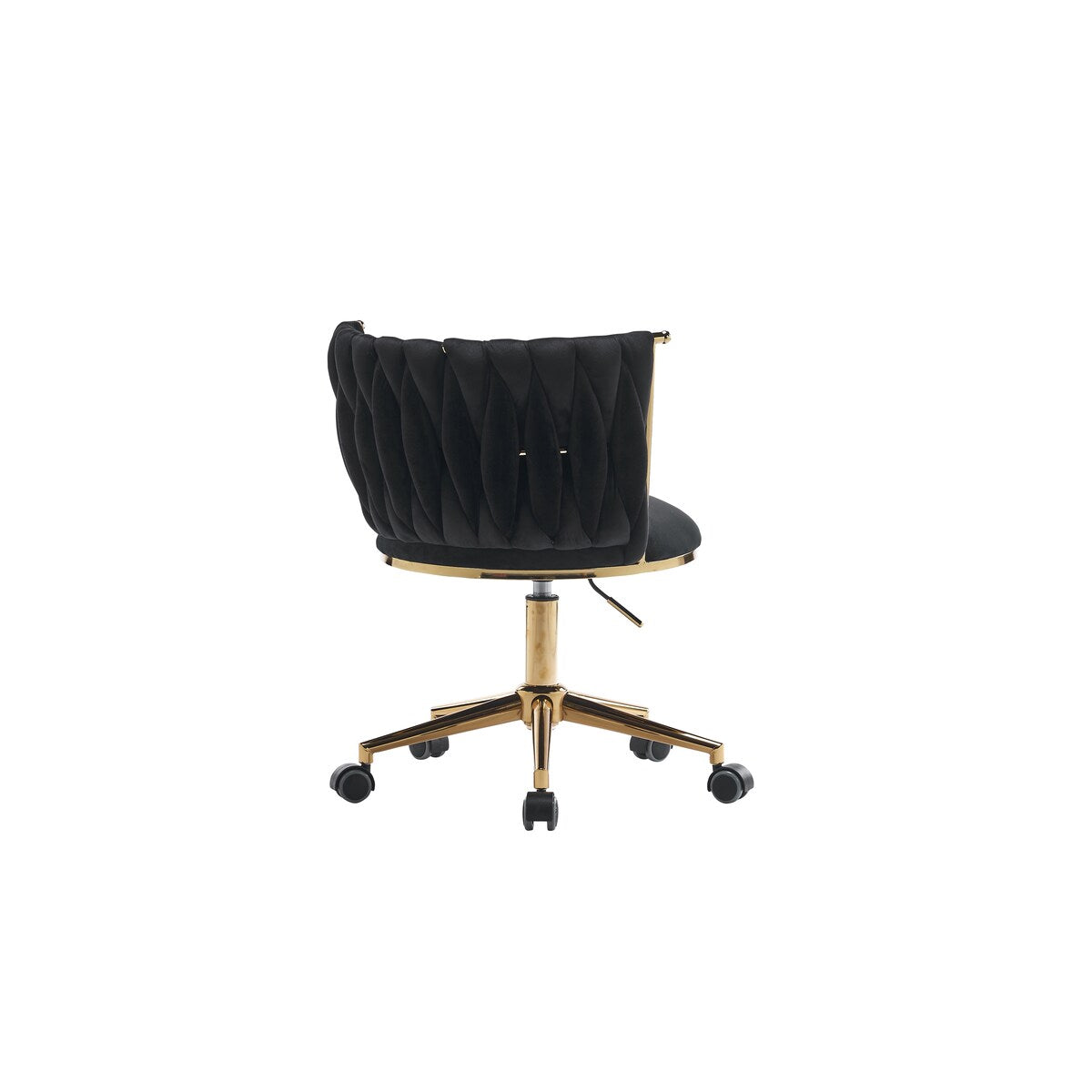 Office Desk Chair, Upholstered Home Office Desk Chairs with Adjustable Swivel Wheels, Ergonomic Office Chair