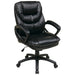 Office Star Faux Leather Managers Chair