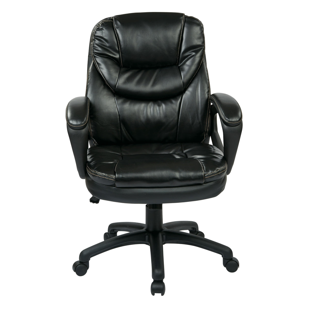 Office Star Faux Leather Managers Chair