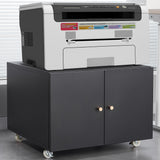 Office furniture Copier Cabinet With 2 door steel copier stand mobile pedestal file Printer Stand