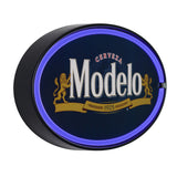Officially Licensed Modelo Oval Neon LED Rope Wall Sign (16"x10") - Blue - 10" x 16"