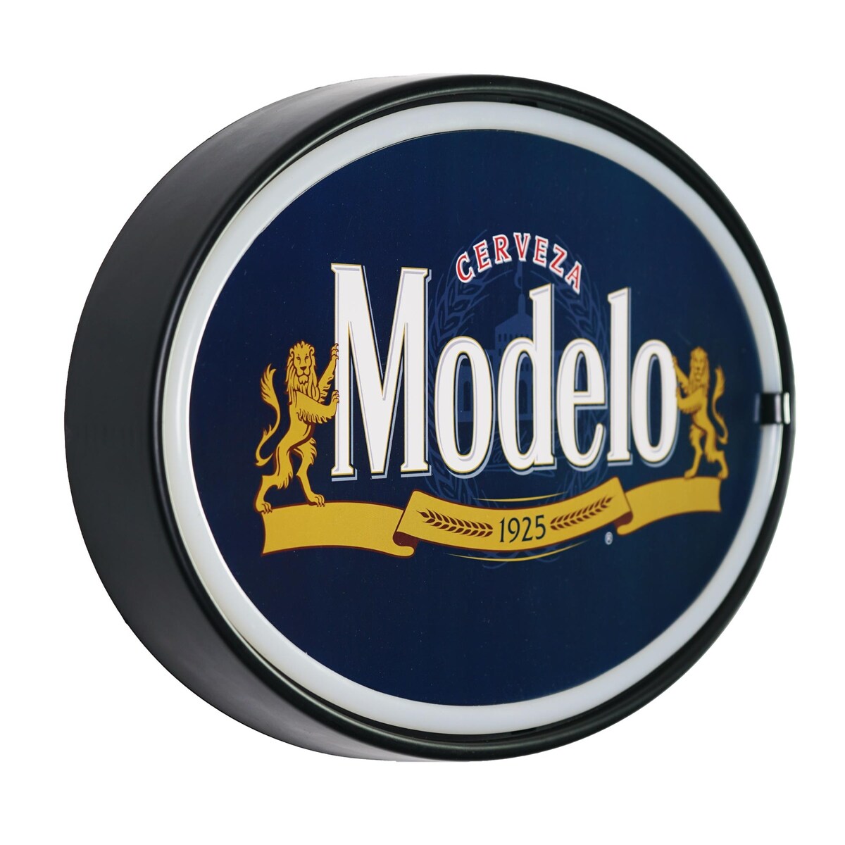 Officially Licensed Modelo Oval Neon LED Rope Wall Sign (16"x10") - Blue - 10" x 16"