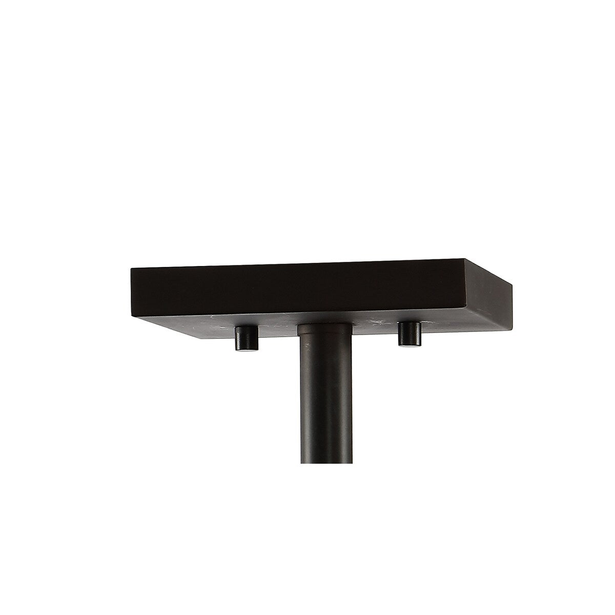 Ogee 13" 4-Light Iron/Seeded Glass Rustic Farmhouse LED Flush Mount, Oil Rubbed Bronze by JONATHAN Y