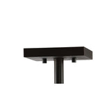 Ogee 13" 4-Light Iron/Seeded Glass Rustic Farmhouse LED Flush Mount, Oil Rubbed Bronze by JONATHAN Y