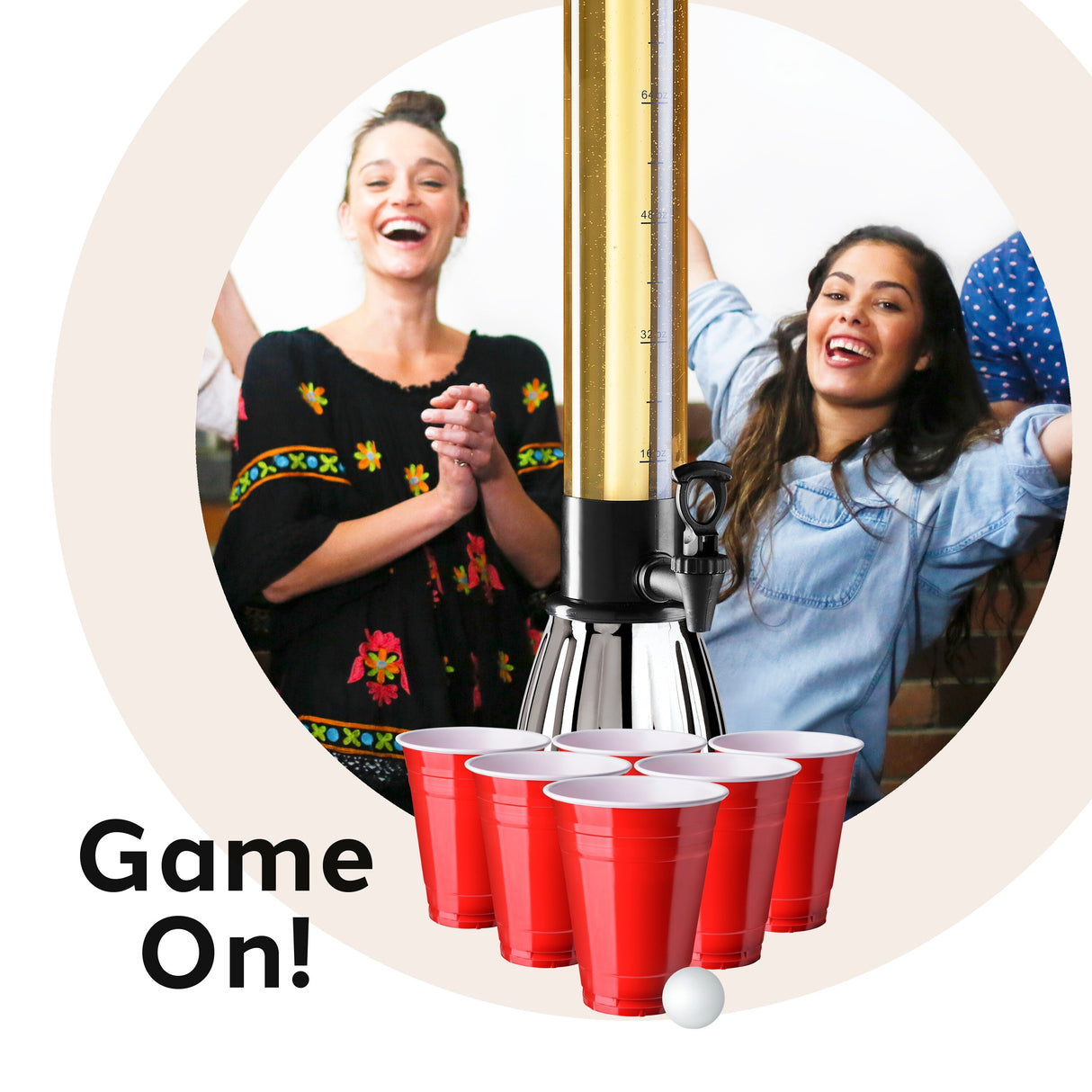 Oggi Beer & Beverage Tower (3 qt, 6 Pints)