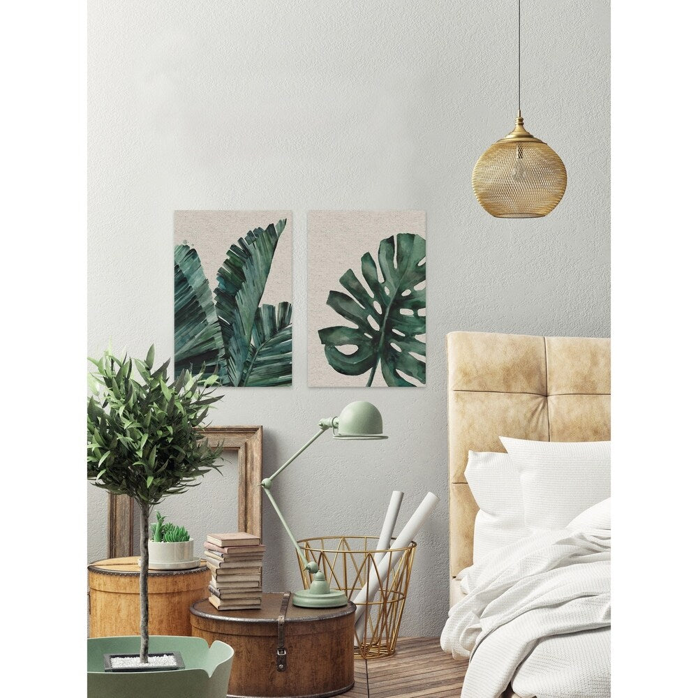 Marmont Hill - Handmade Oh Oh Banana II Diptych - Multi-Color