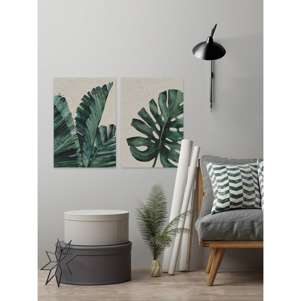 Marmont Hill - Handmade Oh Oh Banana II Diptych - Multi-Color