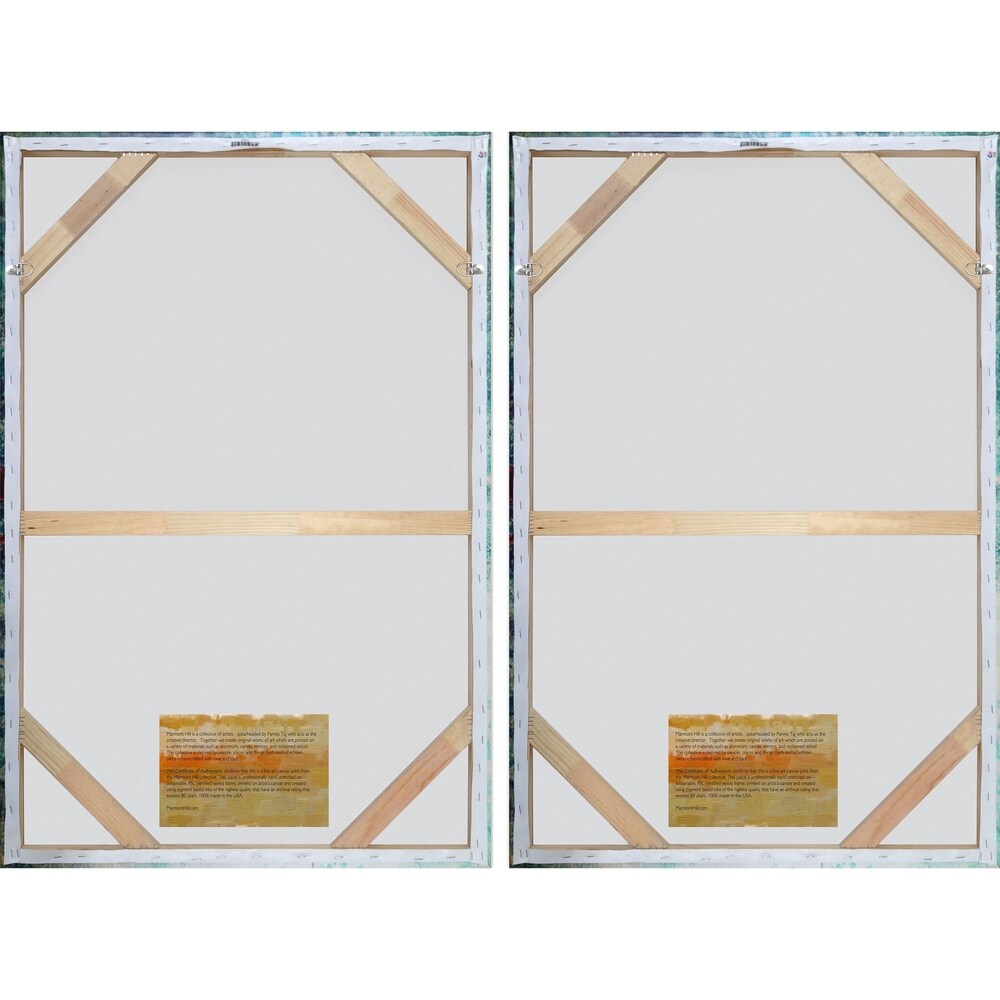 Marmont Hill - Handmade Oh Oh Banana II Diptych - Multi-Color