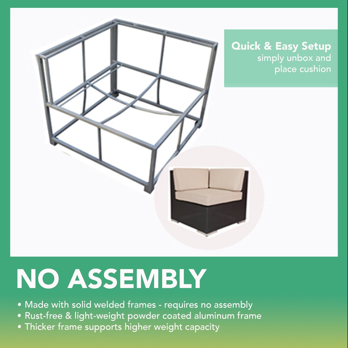 Ohana Black Wicker Outdoor 7-piece Conversation Set - No Assembly