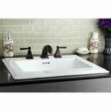 Kingston Brass Oil-rubbed Bronze Widespread Bathroom Faucet