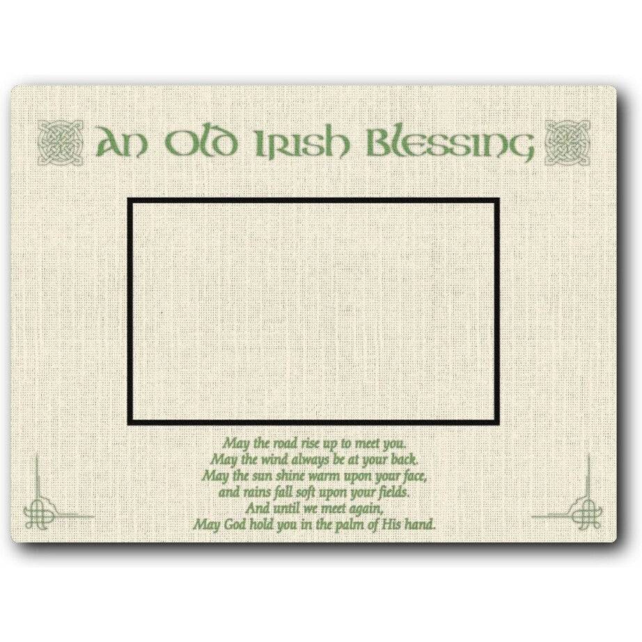 Old Irish Blessing 20x16 Gallery Wrapped Stretched Canvas