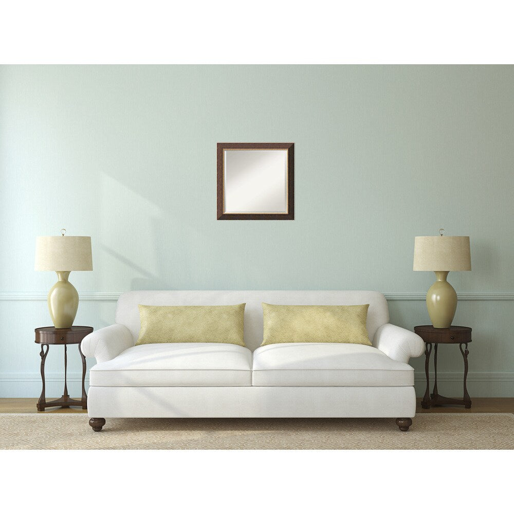 Old World Wall Mirror - Square 24 x 24-inch
