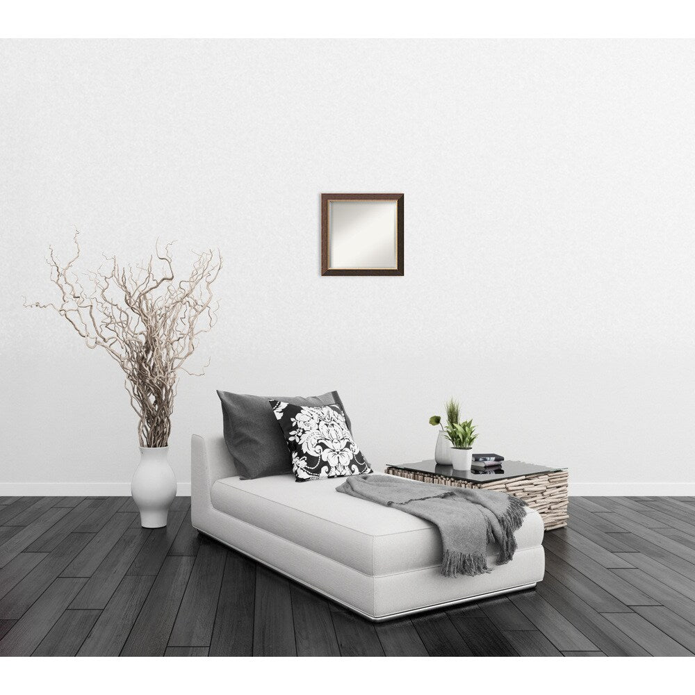 Old World Wall Mirror - Square 24 x 24-inch