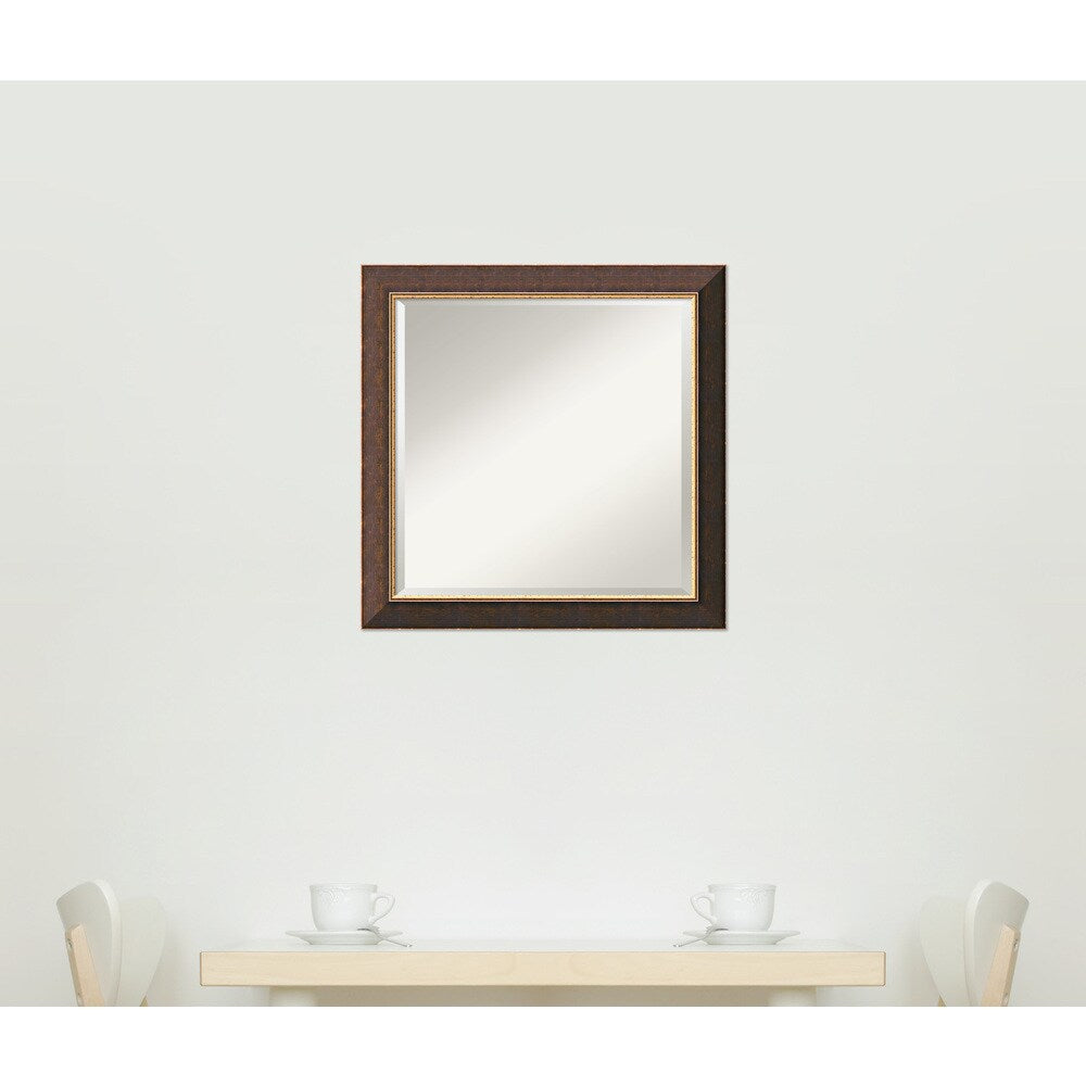 Old World Wall Mirror - Square 24 x 24-inch
