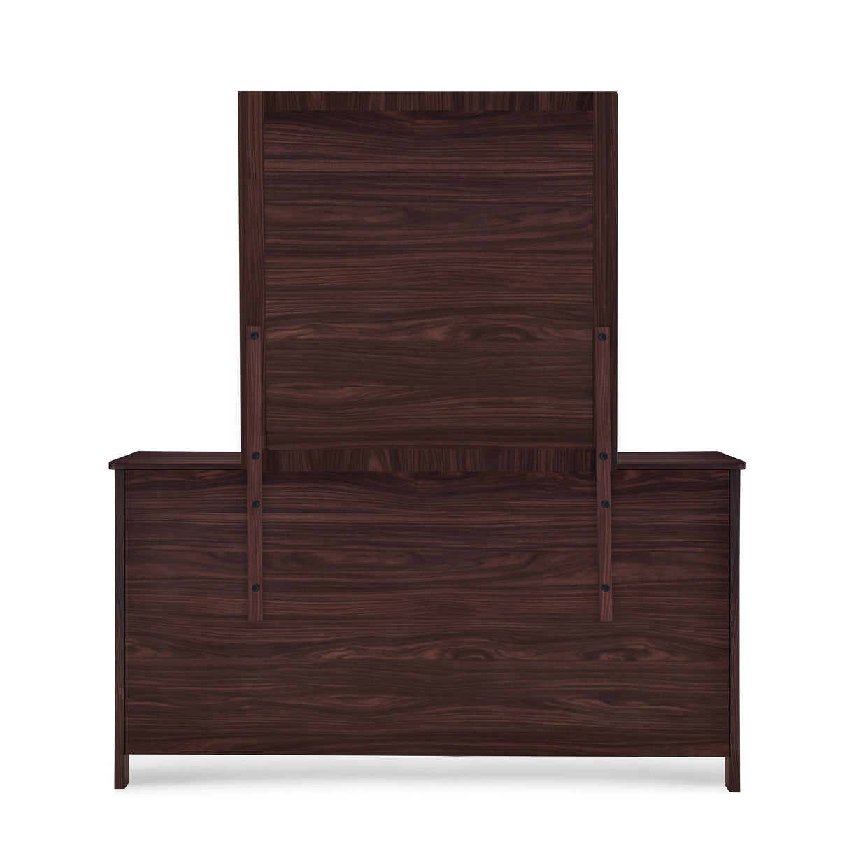 Olimont 6 Drawer Vanity Dresser with Square Mirror by Christopher Knight Home