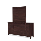 Olimont 6 Drawer Vanity Dresser with Square Mirror by Christopher Knight Home