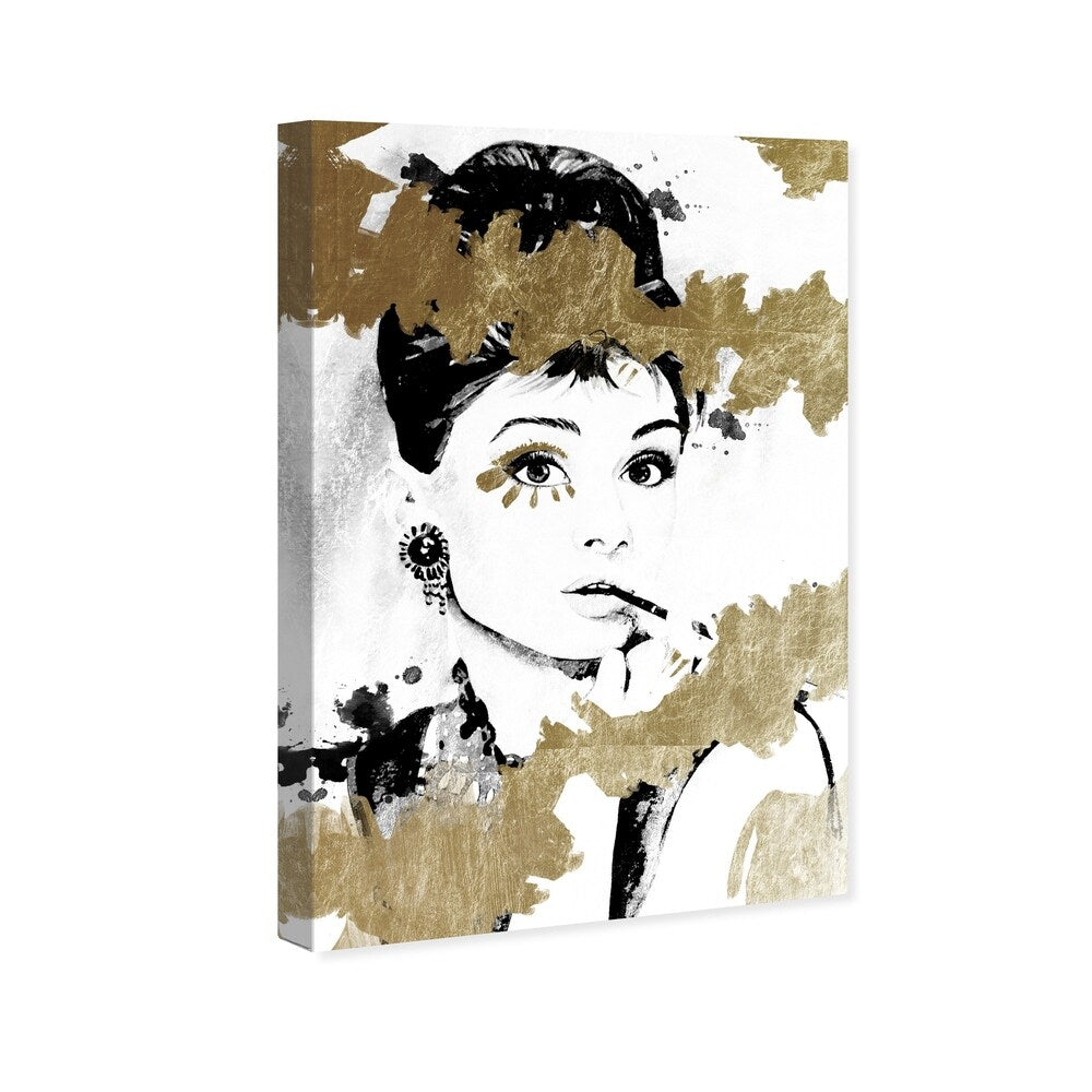 Oliver Gal 'Always the One' Fashion and Glam Wall Art Canvas Print - Black, White
