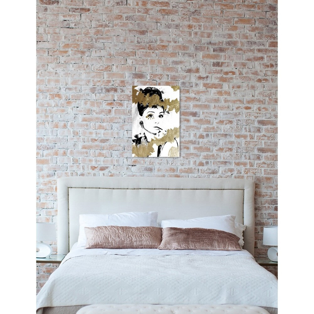 Oliver Gal 'Always the One' Fashion and Glam Wall Art Canvas Print - Black, White