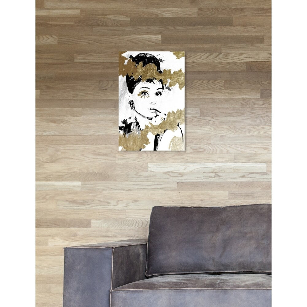 Oliver Gal 'Always the One' Fashion and Glam Wall Art Canvas Print - Black, White