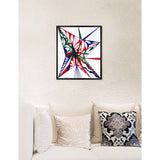 Oliver Gal 'Arrowhead' Abstract Framed Wall Art Print