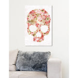 Oliver Gal 'Blush Floral Mindset Gold' Floral and Botanical Wall Art Canvas Print - Pink, White