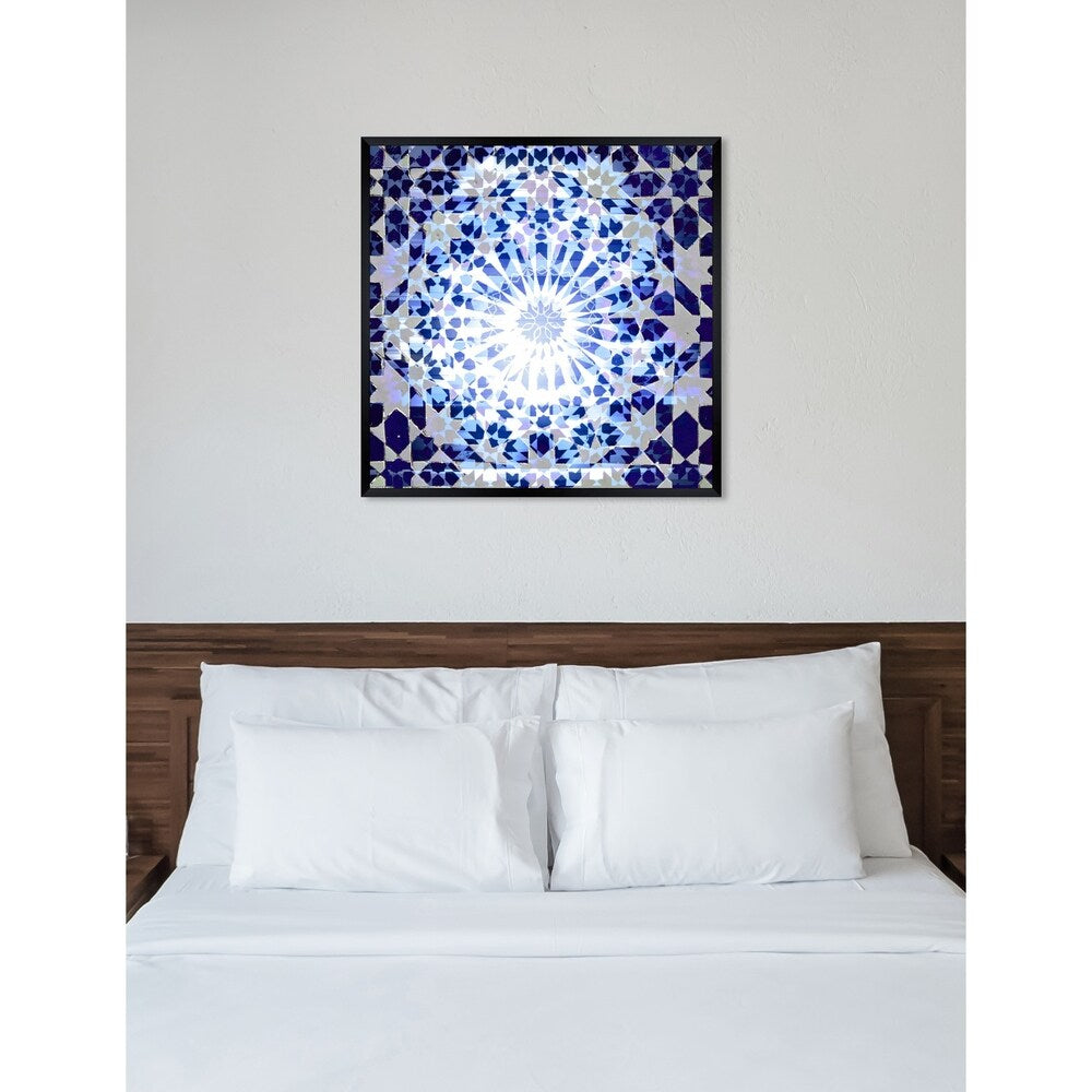 Oliver Gal 'Catalina Mor' Abstract Framed Wall Art Print