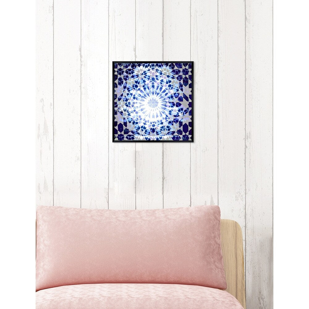 Oliver Gal 'Catalina Mor' Abstract Framed Wall Art Print