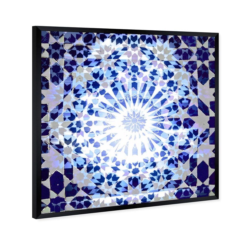 Oliver Gal 'Catalina Mor' Abstract Framed Wall Art Print