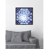 Oliver Gal 'Catalina Mor' Abstract Framed Wall Art Print