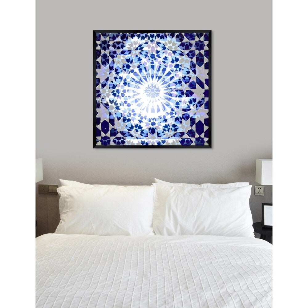 Oliver Gal 'Catalina Mor' Abstract Framed Wall Art Print