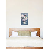 Oliver Gal 'Delivery For Her' Floral and Botanical Wall Art Canvas Print - Pink, Gray
