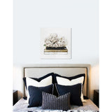 Oliver Gal 'Flowers and Elegant Books Luxe' Fashion and Glam Wall Art Canvas Print - White, Gold