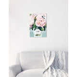 Oliver Gal 'Glamorous Milano Pastel' Floral and Botanical Wall Art Canvas Print - Pink, Green