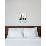 Oliver Gal 'Glamorous Milano Pastel' Floral and Botanical Wall Art Canvas Print - Pink, Green
